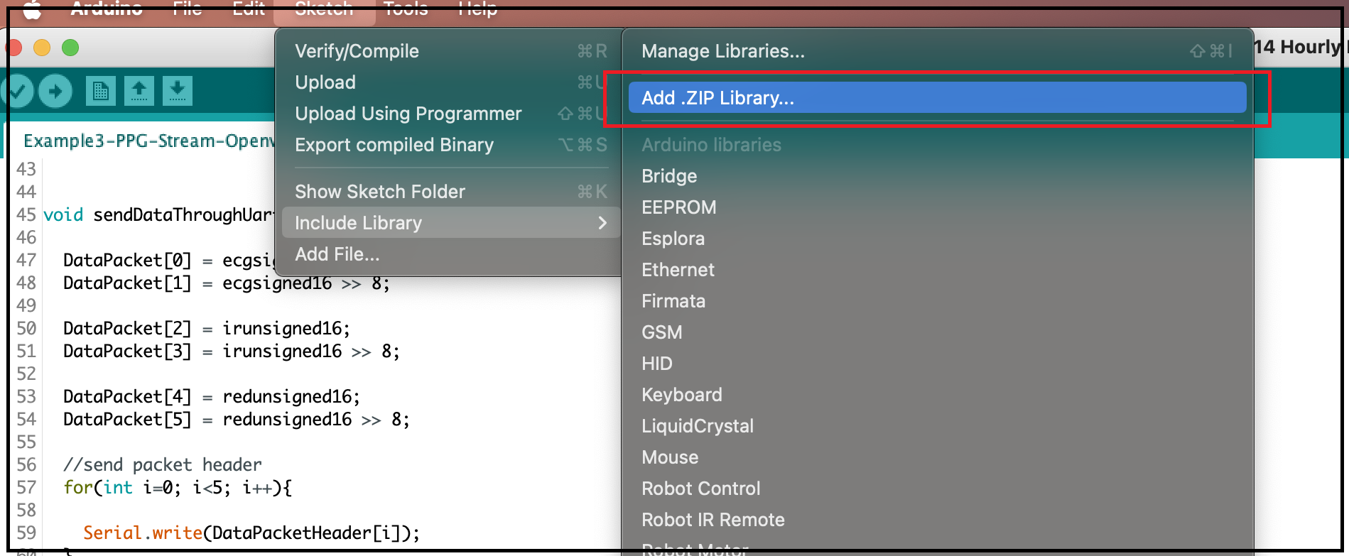 Add ZIP library